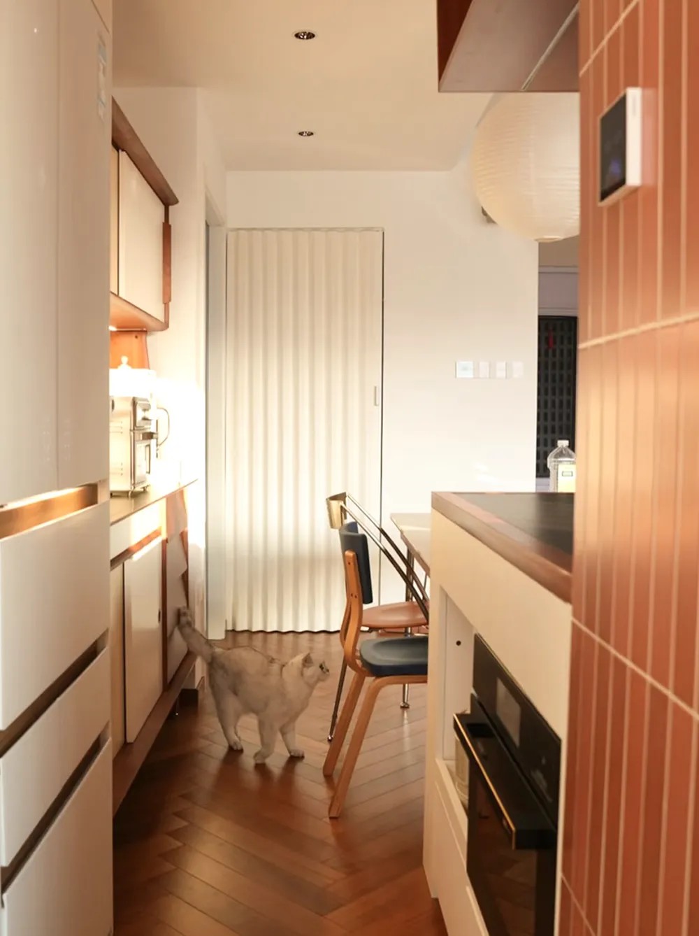 与家居博主的二搭中古风｜秋月｜全案托管设计